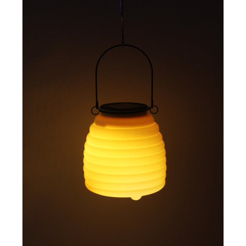 15.5cm Solar Powered Integrated LED Outdoor Hanging Light