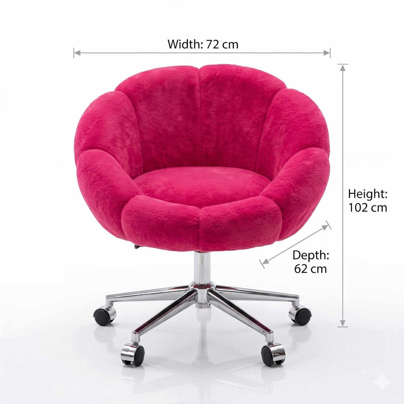 Fauteuil à oreilles, Fuchsia