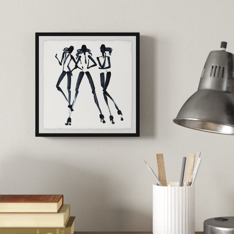 «Fashion Avant» par Marmont Hill - reproduction de cadre photo sur papier, H 18 po x l 18 po