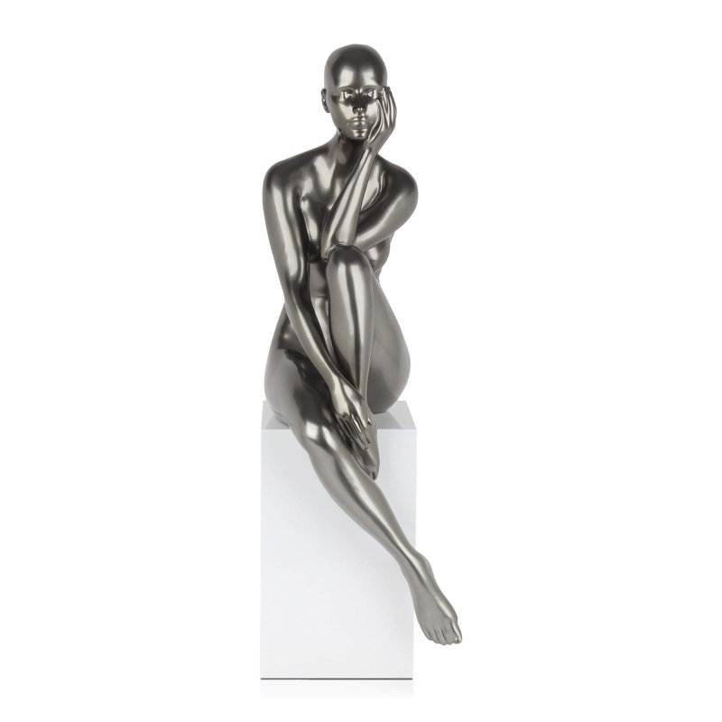 Gaiser People Figurines & Sculptures, Anthracite