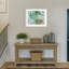 «GreenTable No. 2» par Paula Freeman, impression sur bois encadrée-472042198-472042196