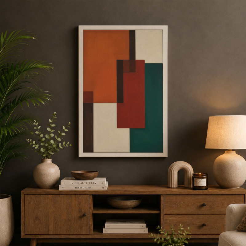 Print, 36x24 - 91.4 x 61.0 cm, Ochre Border