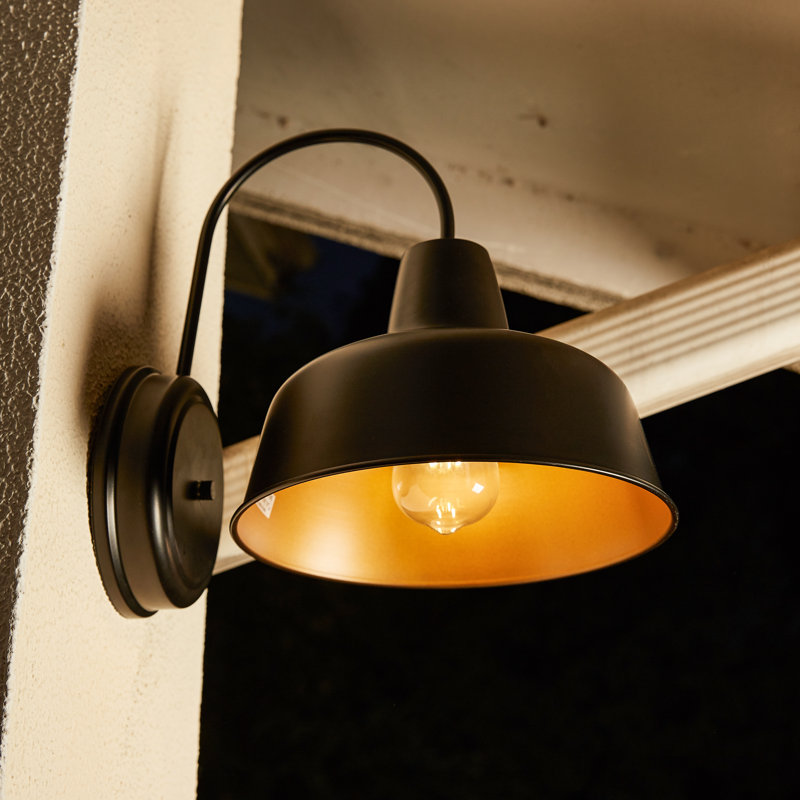 Sena Wall Light, 13" H x 10.54" W x 12.69" D, Black