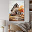 Aswini Barns Rustic Charm IX - Art mural de grange pour le salon-1118156837-1118156846