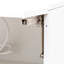 Meuble télé blanc avec support mural 80 po avec options de rangement Hipster disponibles