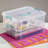 Sterilite Stack and Carry 2 Layer Handle Box, Small Storage Latch Lid Container, Organize Crafts-98362998