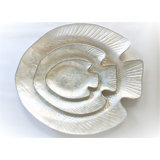 Dovecove Umstead Capiz Platter