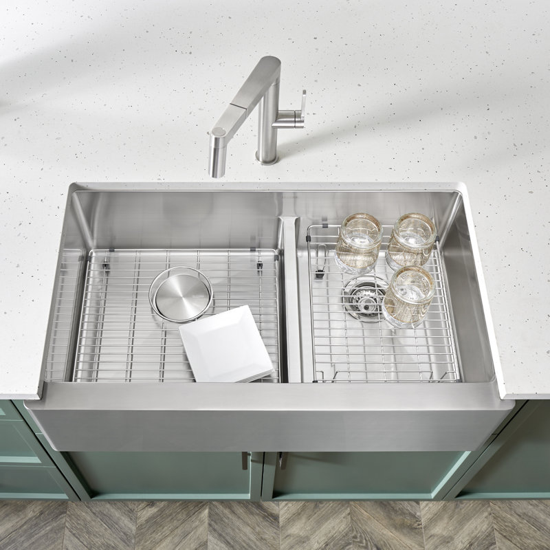Stainless Steel Elevated Sink Grid for Profina & Select Quatrus Sinks