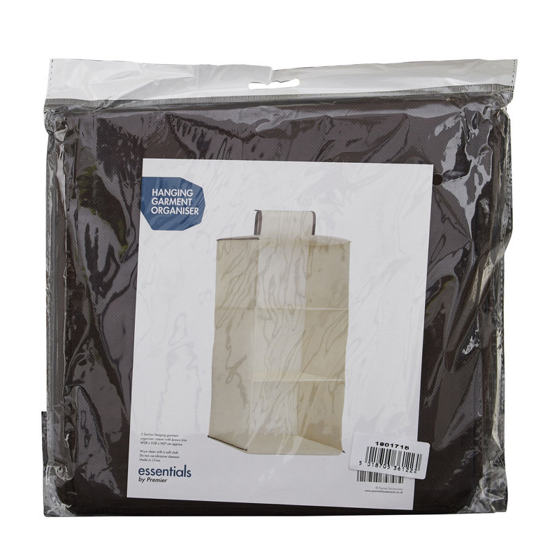 Jered Fabric Multi-Layer Hanger for Purse, Brown
