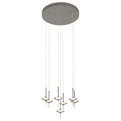 Lustre à niveaux 7 lumières DEL Burridge