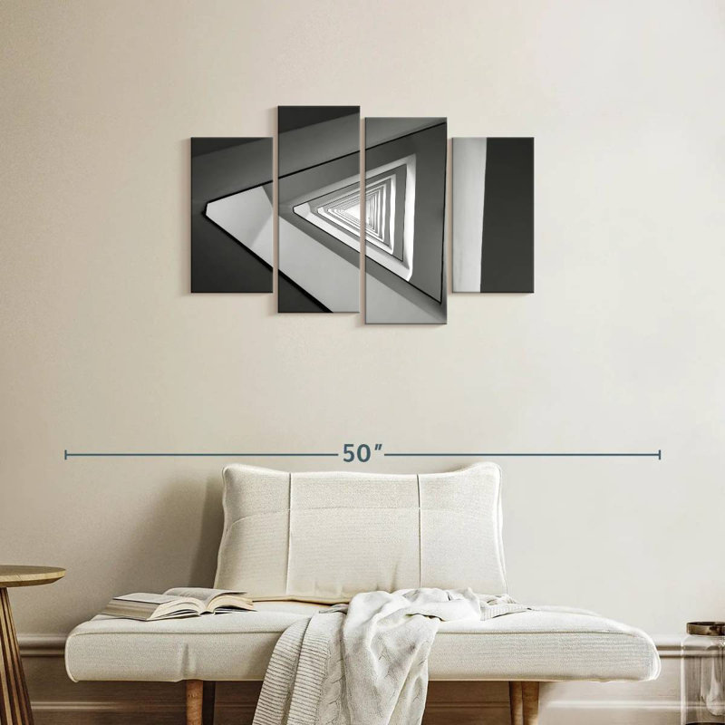 Lilie Infinite Gray Triangles