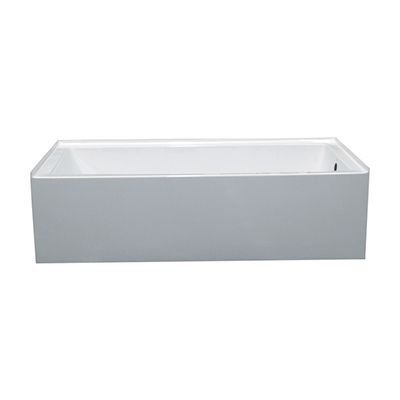 City 60'' L Alcove Soaking Bathtub