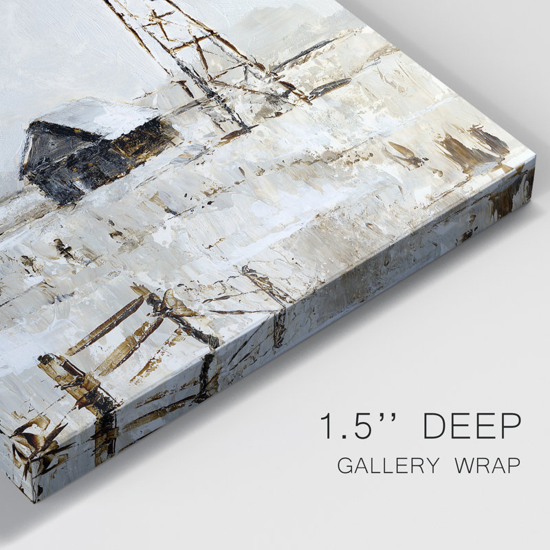 Rustic Prairie II - impression sur toile tendue, H 36 po x l 24 po x P 1 po
