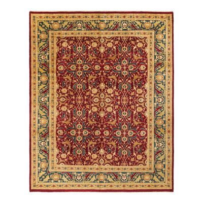 Classic One-of-a-Kind 9' 4" X 11' 9" Hand Knotted Area Rug