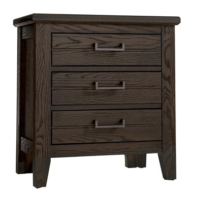 Ortholf 26'' W Solid Wood Nightstand
