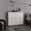 Range-chaussures, 4 portes, 4 tablettes pour une grande organisation