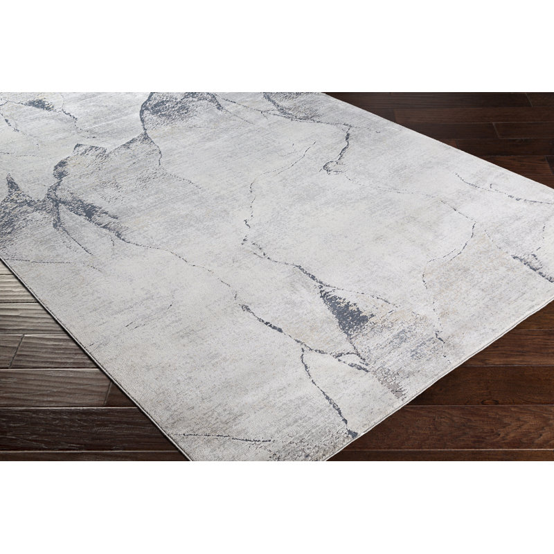 Abstract Indoor Rug, Rectangle 5' x 7'3"