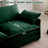 Mid-century Modern 3-seater Sectional Sofa With 2 Arm Pillows And 3 Throw Pillows-738924445