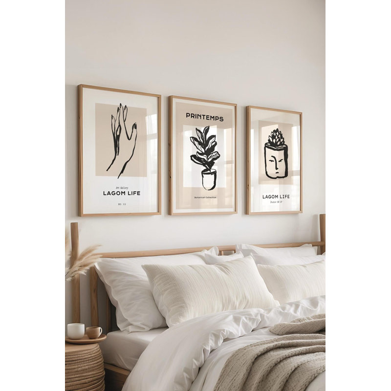 Ensemble de peinture décorative (3 pièces)