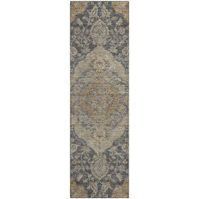 Premium Machine Washable Gurubaksh AMF1151 Global Rug