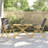 Vidaxl Folding Patio Table 43.3"X21.7"X29.5" Bamboo