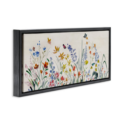 Cadre flottant Wildflower Whispers Garden, design par Jacob Q
