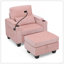 Single sofa recliner with manually adjustable backrest, USB charging port on the armrest side, phone stand included, hidden armrest storage, and a matching storage ottoman-Grey-511922408