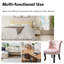 Chaise d'appoint rembourrée à oreilles Grenier-1650561241