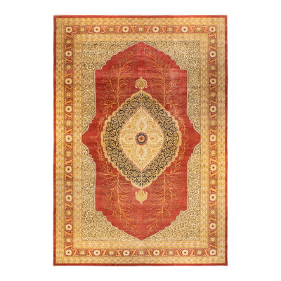Classic One-of-a-Kind 12' 1" X 18' 1" Hand Knotted Area Rug