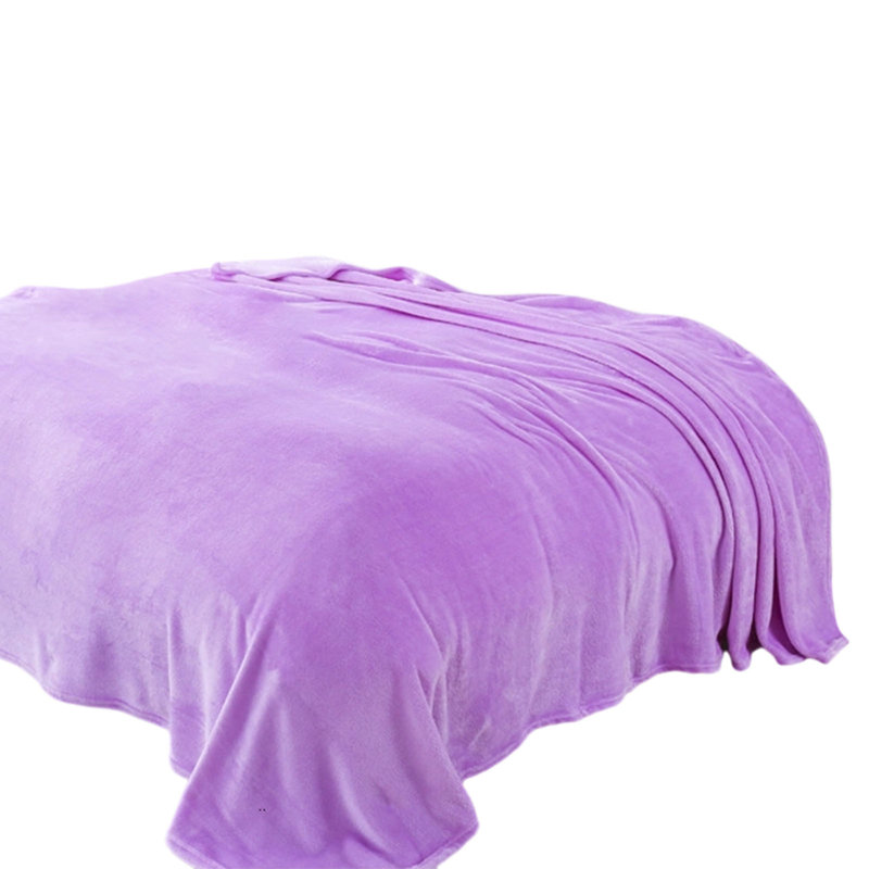 Couvre-lit pour canapé-coussin en laine polaire super doux, Q