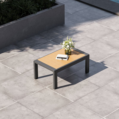 Outdoor Aluminum Patio Coffee Table