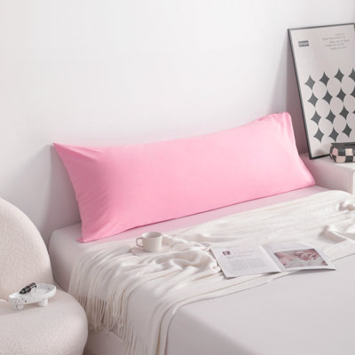 1 housse de coussin pour le corps, housse de coussin en coton, fermeture à enveloppe, 20 x 54 pouces - NTBAY