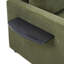 Canapé-lit simple 47,2 po avec canapé-lit et matelas pliable
