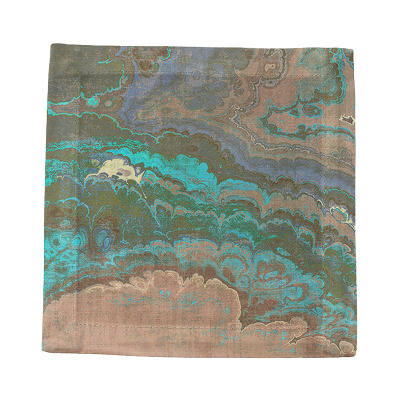 Square Napkins, Clay