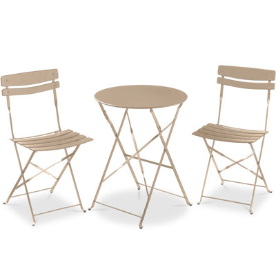 Folding Patio Bistro Set