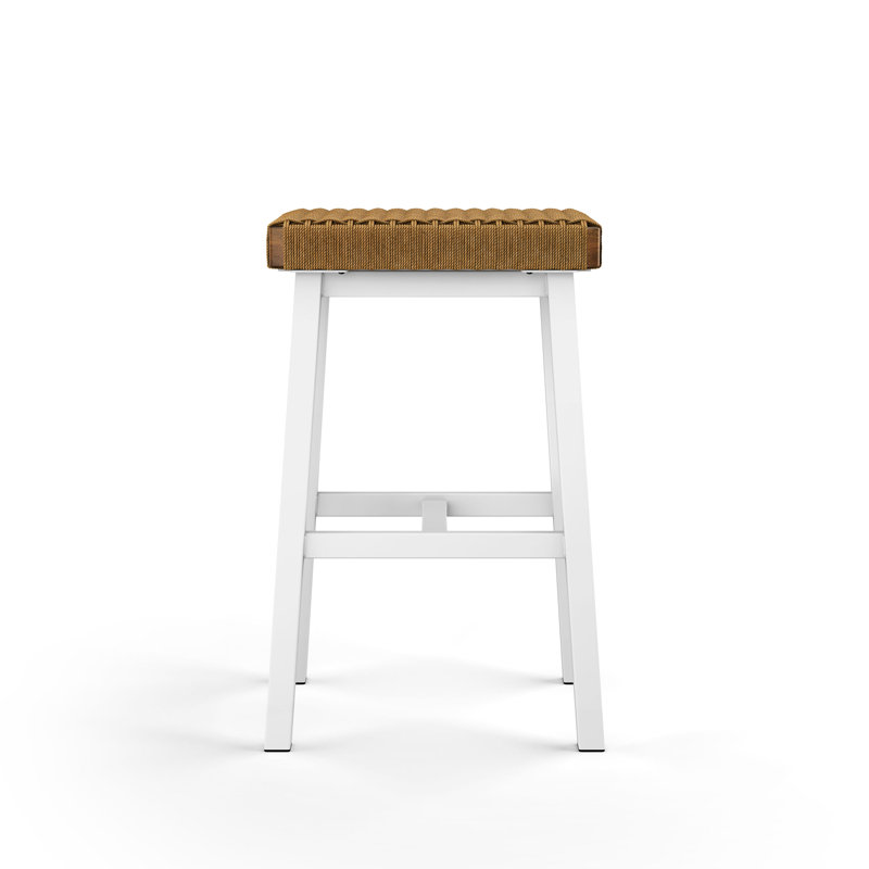 Tabouret Ingowart, Blanc, Tabouret de comptoir (siège d'une hauteur de 26,6