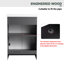 Meuble-lavabo autoportant avec lavabo en résine