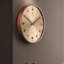 Horloges murales rondes en noyer-1566233459