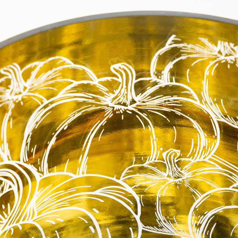 Ouragan de citrouilles géantes, H 9,45 po x l 7,09 po x P 7,09 po