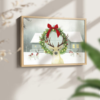 Chirstmas Art-CDXLVI - Reproduction encadrée - Restickable