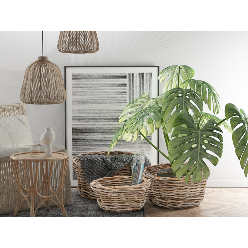Priya Wicker Laundry Set