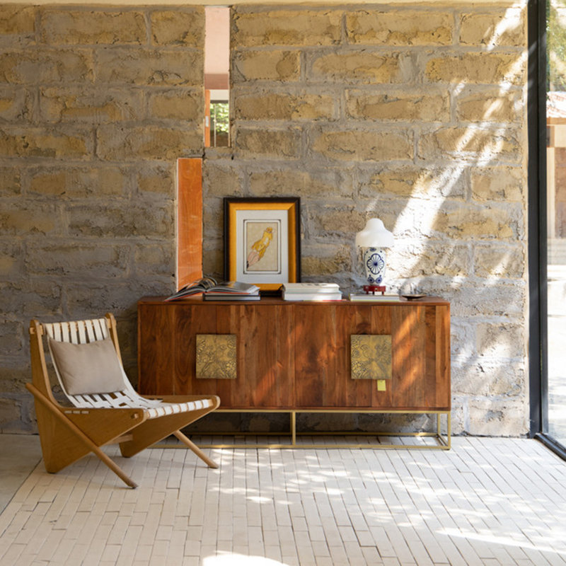 Modern Retro Style Sideboard