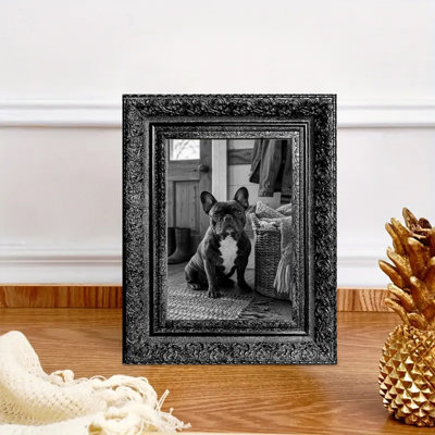 5" x 7" Black 1PC Desk Picture Frame for Living Room Decor
