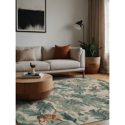 Machine Washable Gray Area Rug