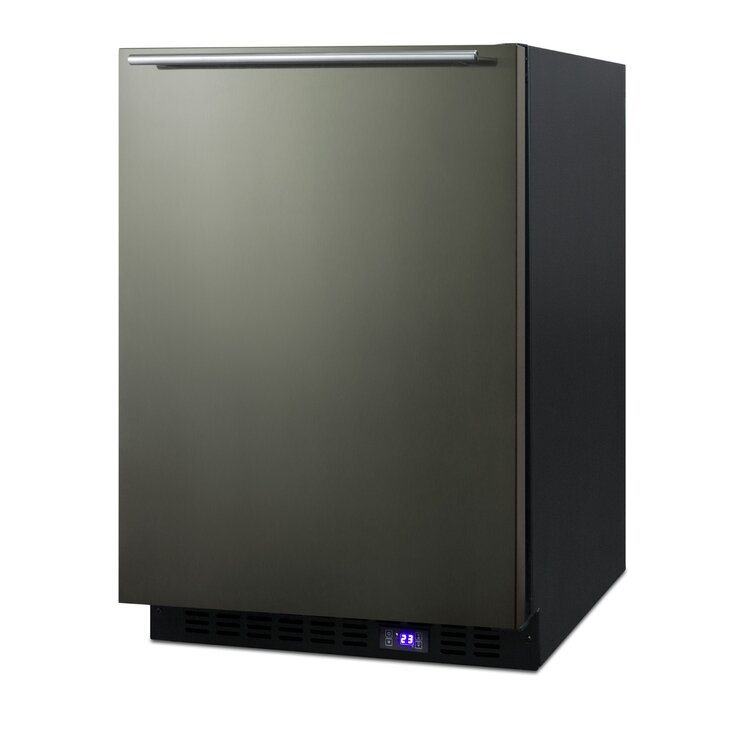 Basalt 4.72 Cubic Feet Frost-Free Undercounter Upright Freezer with Adjustable Temperature Controls and LED Light