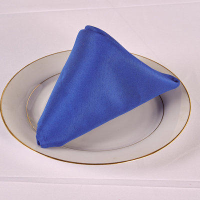 100% Polyester 200GSM Napkins Imported High Quality Material Table Ware Dinner Ware Durable Reusable 10PC