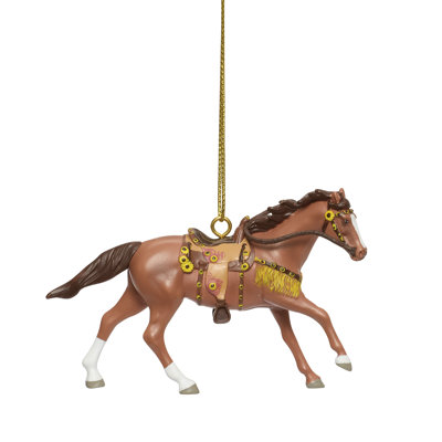 Ornement 2,5 pouces Enesco The Trail of Painted Pony Sunflower Sorrel