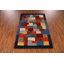 Tapis tribal à motif géométrique Gabbeh
