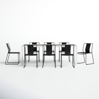 Avers Rectangular 8 - Person 83" Long Dining Set by AllModern