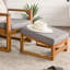Abhishek Outdoor Lounge Chair with Ottoman